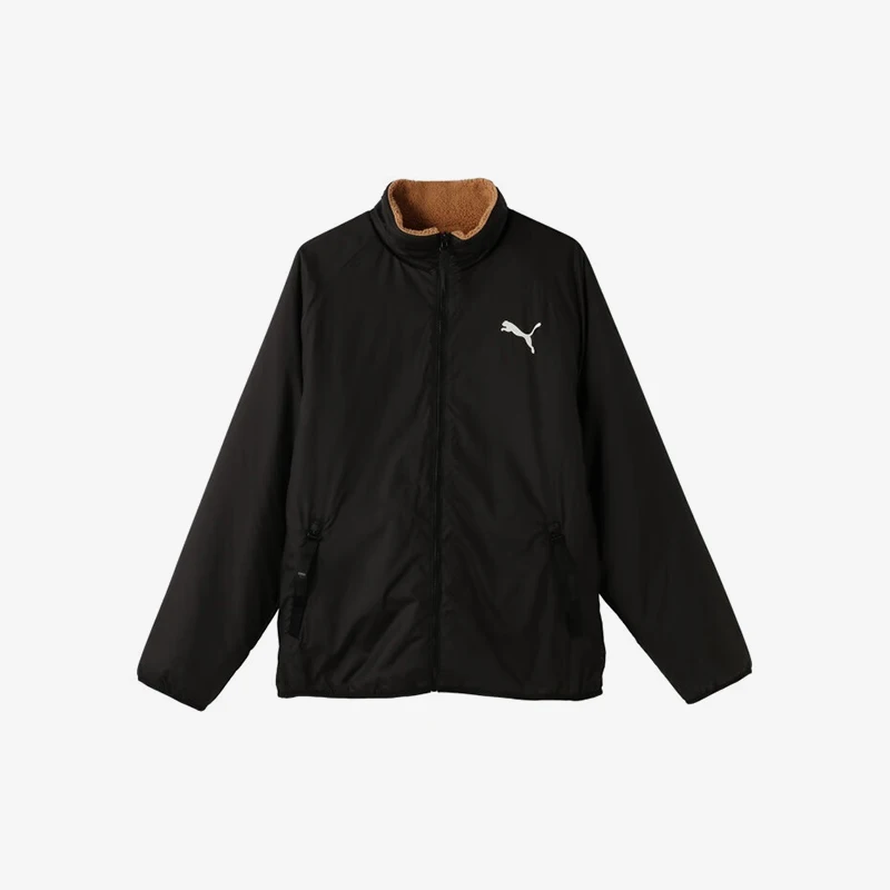 

Новая мужская двусторонняя куртка Puma Authentic с воротником-стойкой из тканого искусственного меха овчины 685836-01