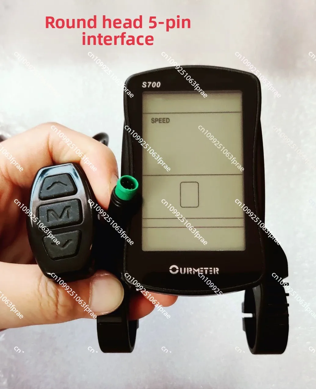 

For Electric Bicycle S700 Lithium Battery Car LCD Liquid Crystal Meter 36V48V Universal I