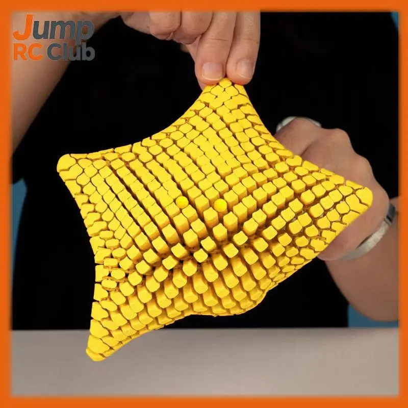 

3D Printed Iridescent Starfish Fidget Toy Sensory Stress Relief Anti Anxiety Novelty Gift for Office Home Kids Adults