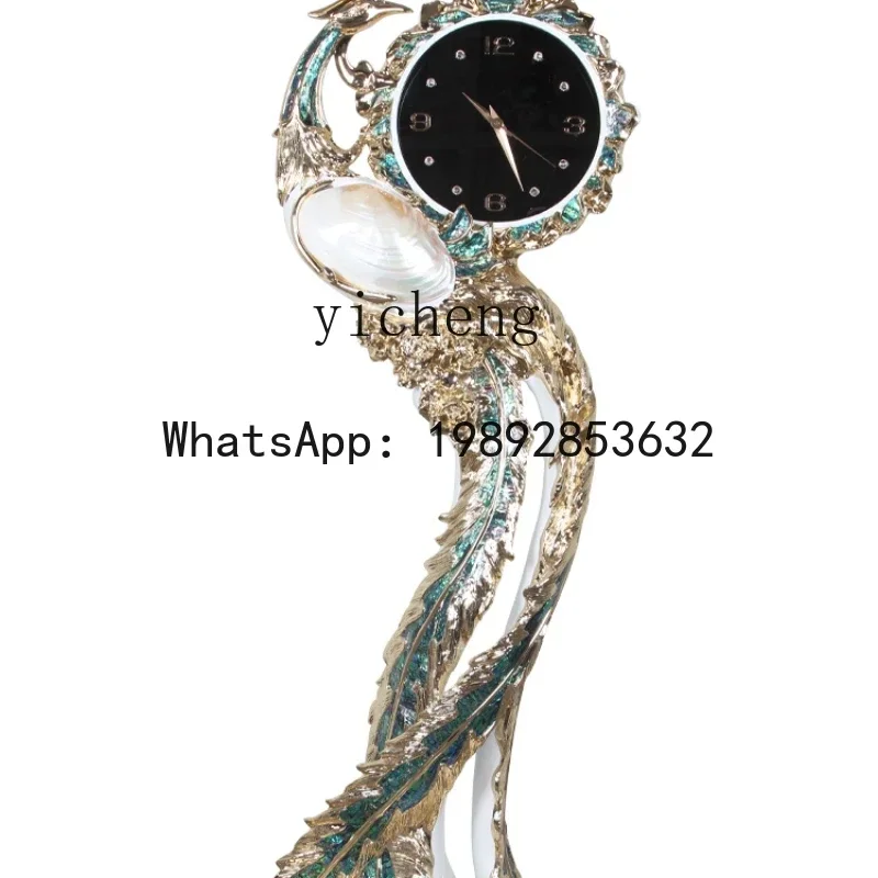 LYY Crafts the Grandfather Clock Clock Decorations Art Creative Clock
