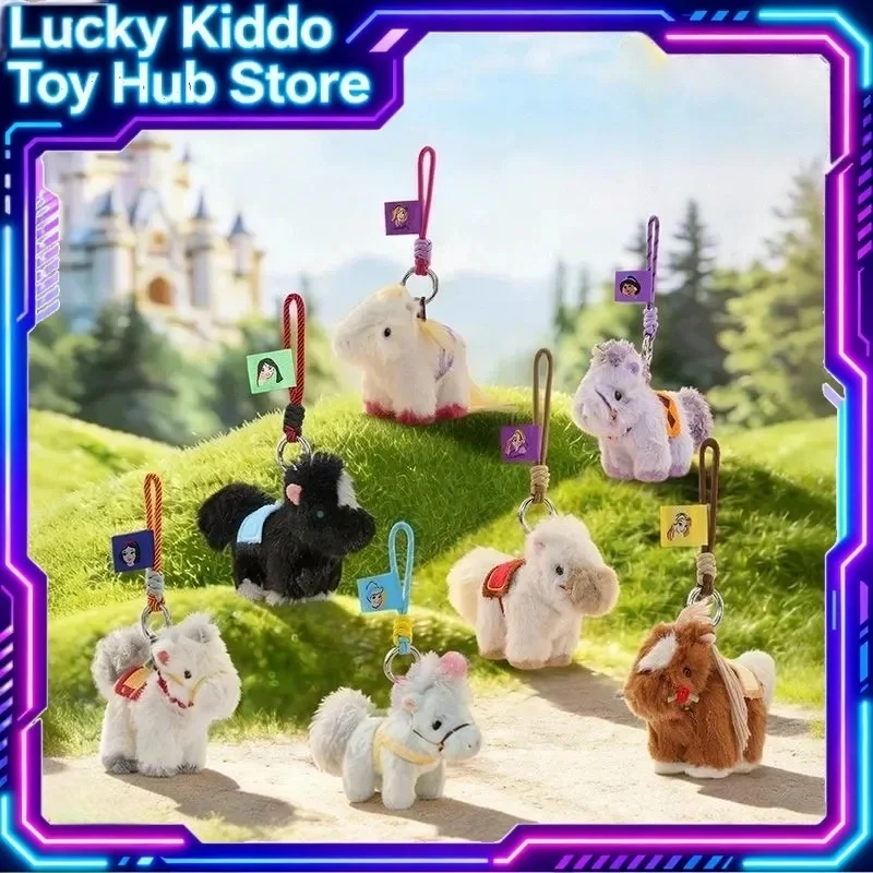 

Original 52toys Disney Princess Pony Pals Cute Plush Trendy Blind Box Toys Keychain Bag Hanging Collectible Desktop Decor Gifts
