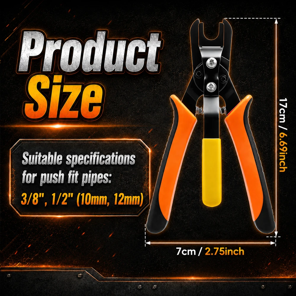 Pneumatic Fittings Disconnect Tool Quick Air Hose Removal Pliers Pneumatic Tube Connector Disassembly Hand Tools For Maintenance