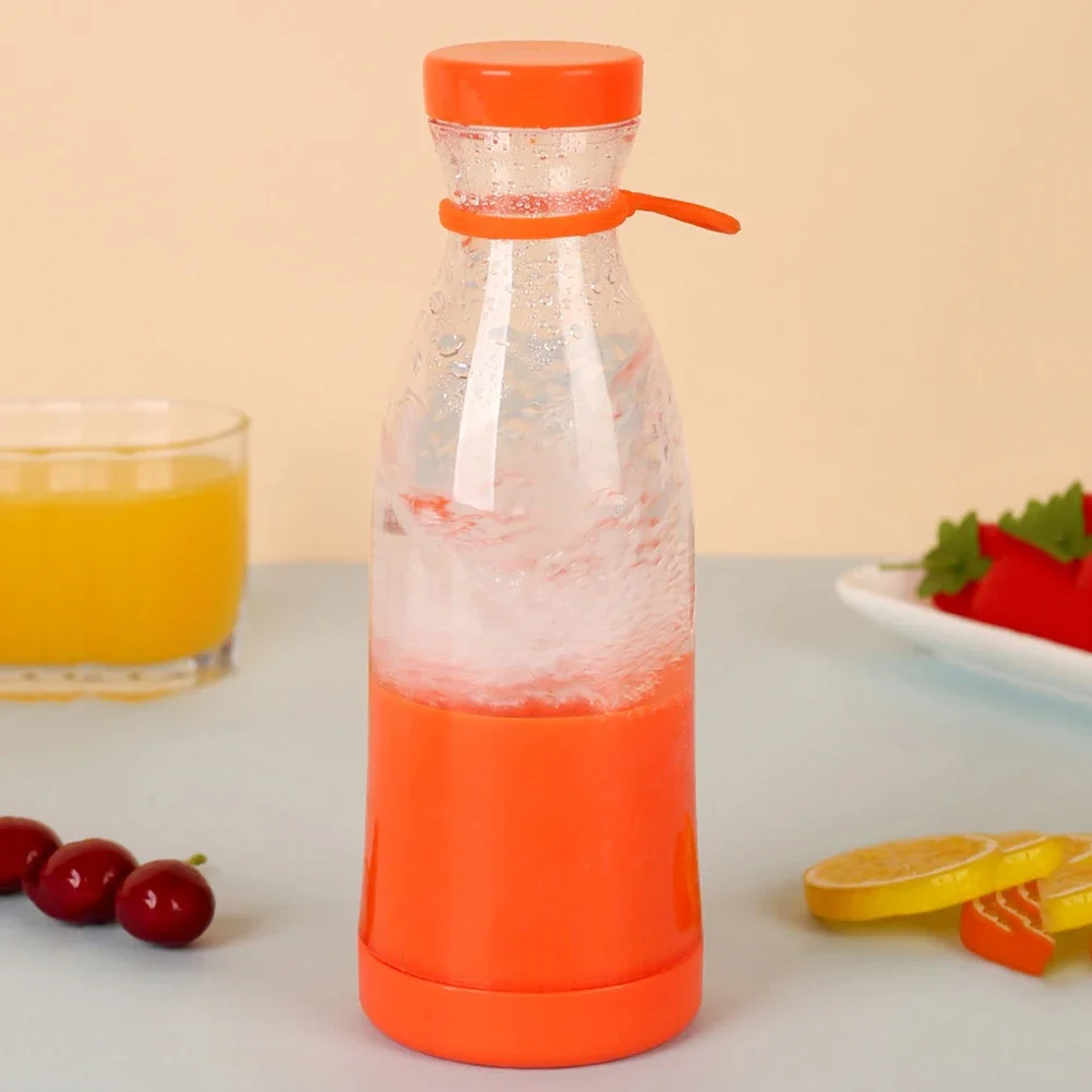 380ml/420ml Portable Juicer Cup Juicer USB Electric Fruit Juice Cup Automatic Mini Fruit Juicer Smoothie Blender With 6 Blades