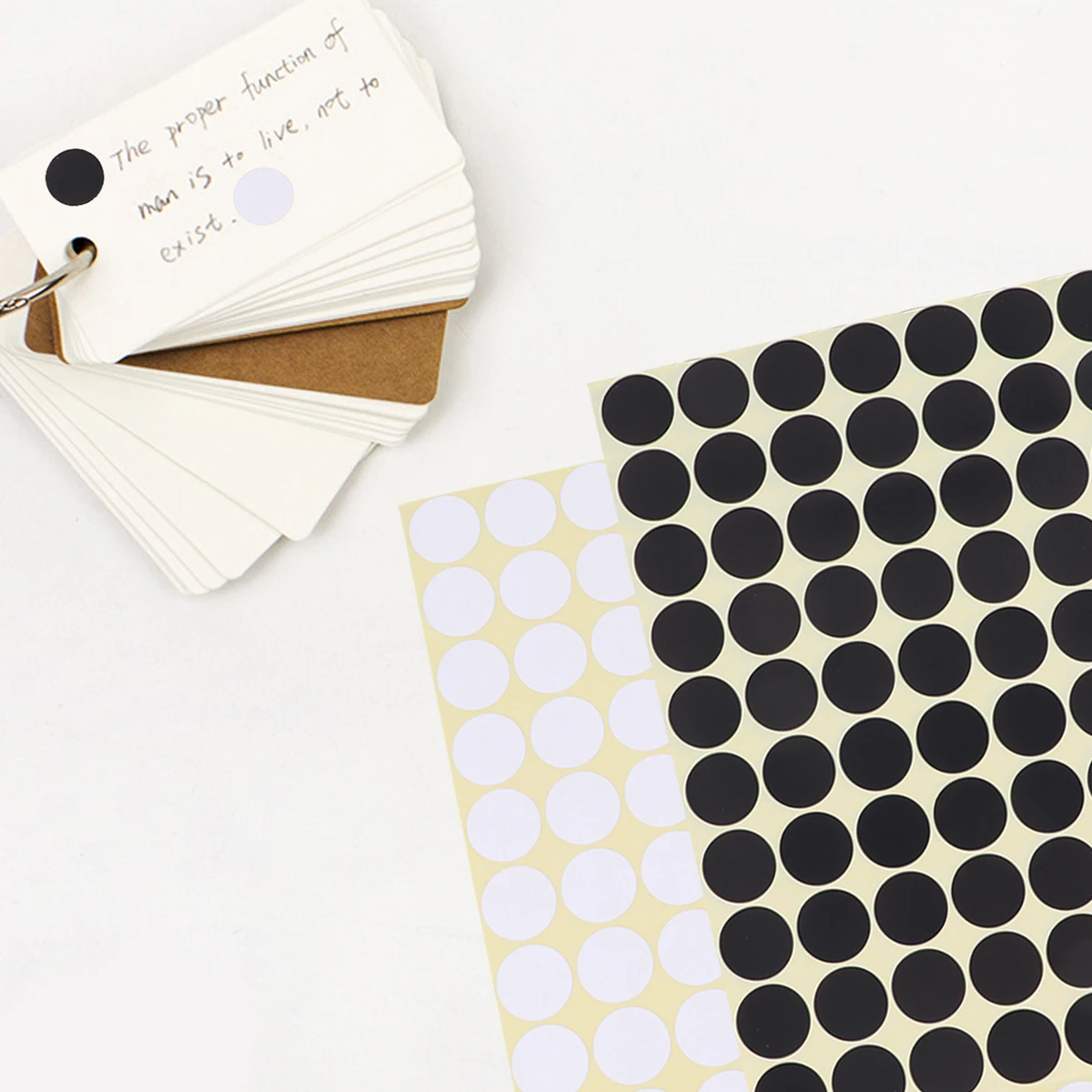 

30 Sheets 19Mm Multicolor Circle Dot Labels for Home School Calendar Planner Container Bottle Sorting Reusable Sticky Tags