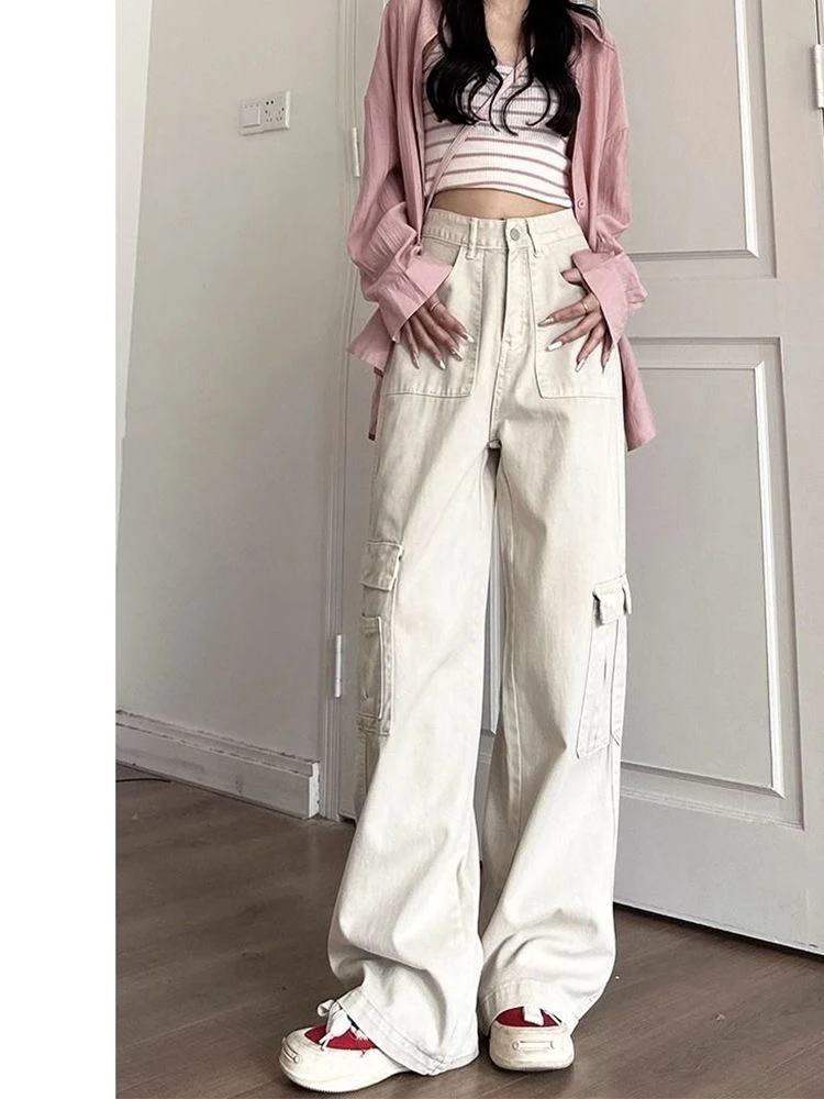 

Брюки-карго женские для девочек, весенние парусиновые брюки с разрезом, клубные блестящие шикарные уникальные женские модные вечерние художественные стильные пряные брюки