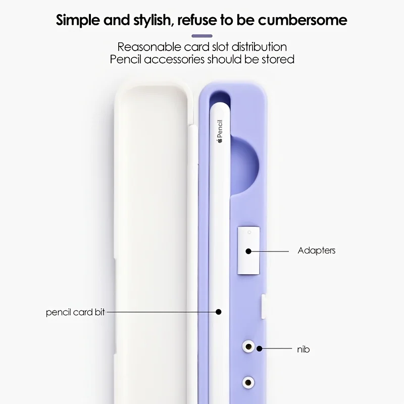 Cartoon Cat Claw for Apple Pencil 2 1 Pen Box Pencil 1st and 2nd Generation Capacitor Pen Tip Sleeve Adapter Accessories Pen Box