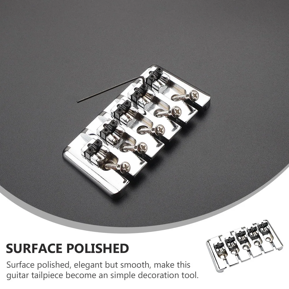 

Five-string Pull-up Board Electric Guitar Bridge Tailpiece Accessories Professional
