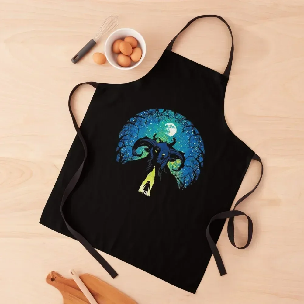 Cool Gifts Guillermo Del Toro Black Fantasy Movie Series Day Gift Apron Kitchen Kawaii Accessories Kitchen New 2022 Year Apron