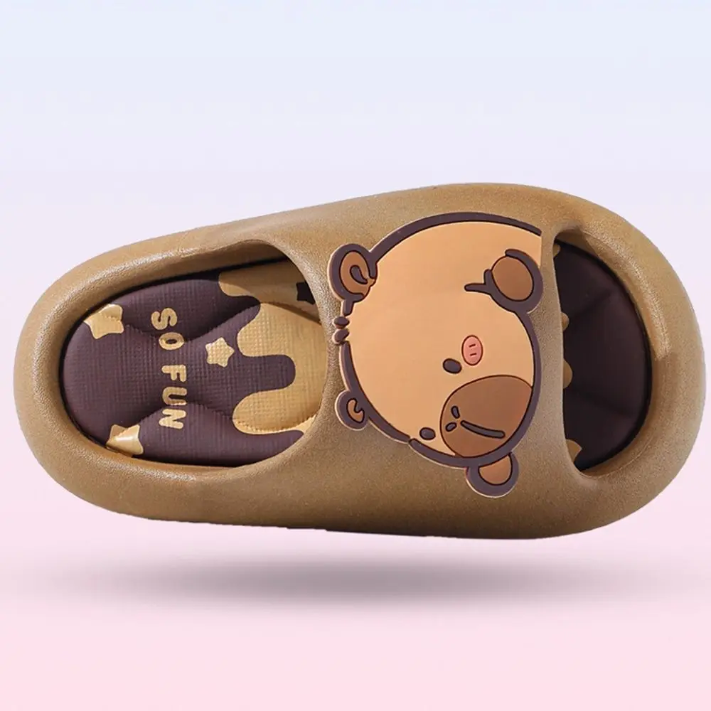 

Cute Capybara Slippers Non-slip Comfortable Home Shoes Indoor & Outdoor Children's Slippers for Boys and Girls