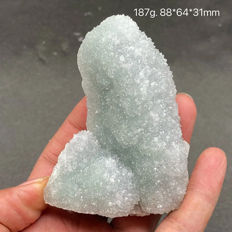 100% natural sugar cube snowflakes Green fluorite raw stone mineral specimen healing crystal gem collection，cultural beads