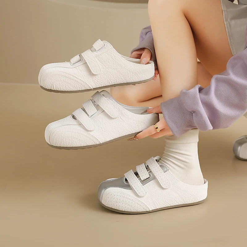Freizeitschuhe Atmungsaktive Halbsandalen Sommer Höhenerhöhende Neue 2026 Patchwork Dickbesohlte Sandalen