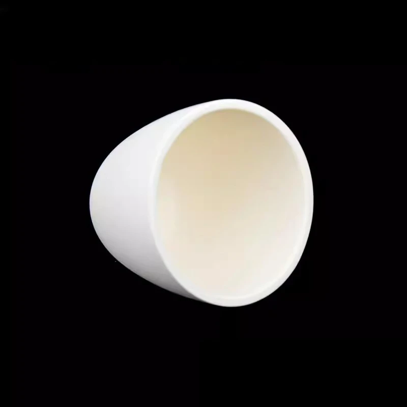 

Корундовый тигель дуговидной формы с крышкой или без нее, из оксида алюминия, высокотемпературный, для лабораторного химического оборудования