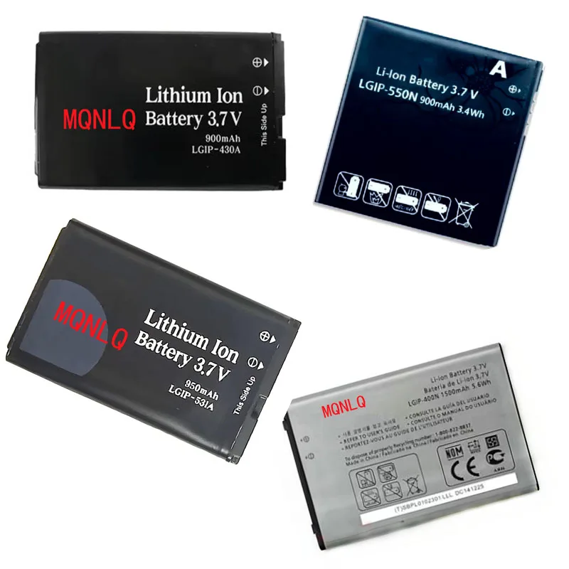 LGIP-430N LGIP-430A LGIP-400N LGIP-531A LGIP-550N Battery For LG Optimus VM670 690 P500 320G VN170 GB100 101 KV700 S310 GD510