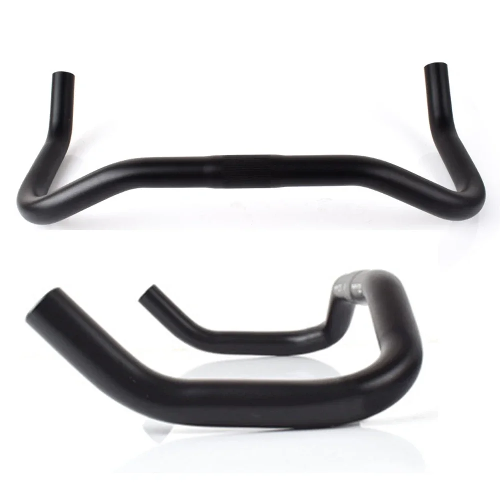 Bullhorn Handlebar for MTB Fixed Gear Road Bike 25.4mm 390mm Aluminum Handlebar