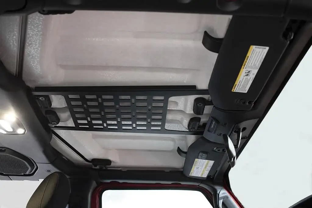 For LUMA 4x4 Steel Overhead MOLLE Panel Accessories For Jeep Wrangler JL 2018+ Gladiator JT