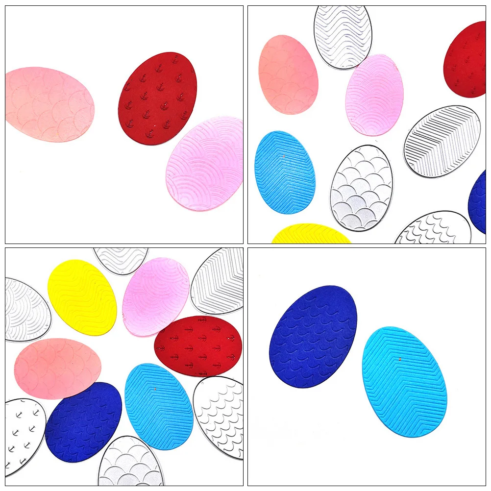 

6 Pcs Making Embossed Knife Mold Template Scrapbooking Die Cuts Cardmaking The Album