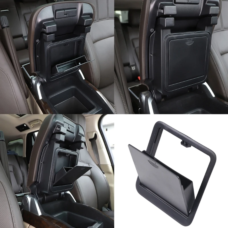 Armrest Concealed Bins Organizers Tray for Vehicle Center Console Handrail Box Added Privacy&Storage, Easy Installation