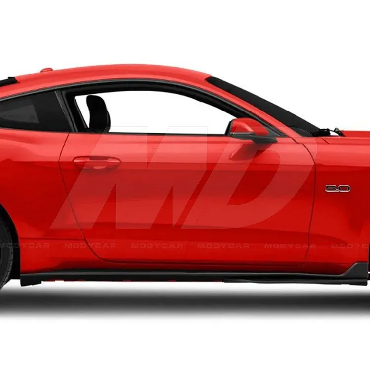 

GT500 Style ABS Side Skirts for 2015-2021 Ford Mustang