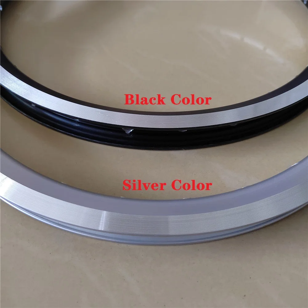 Folding Bike 16 Inch Ring 305 Rims Double Layer BMX Rim Aluminum Alloy Black/Silver 20-36 Hole SRA683 KT510