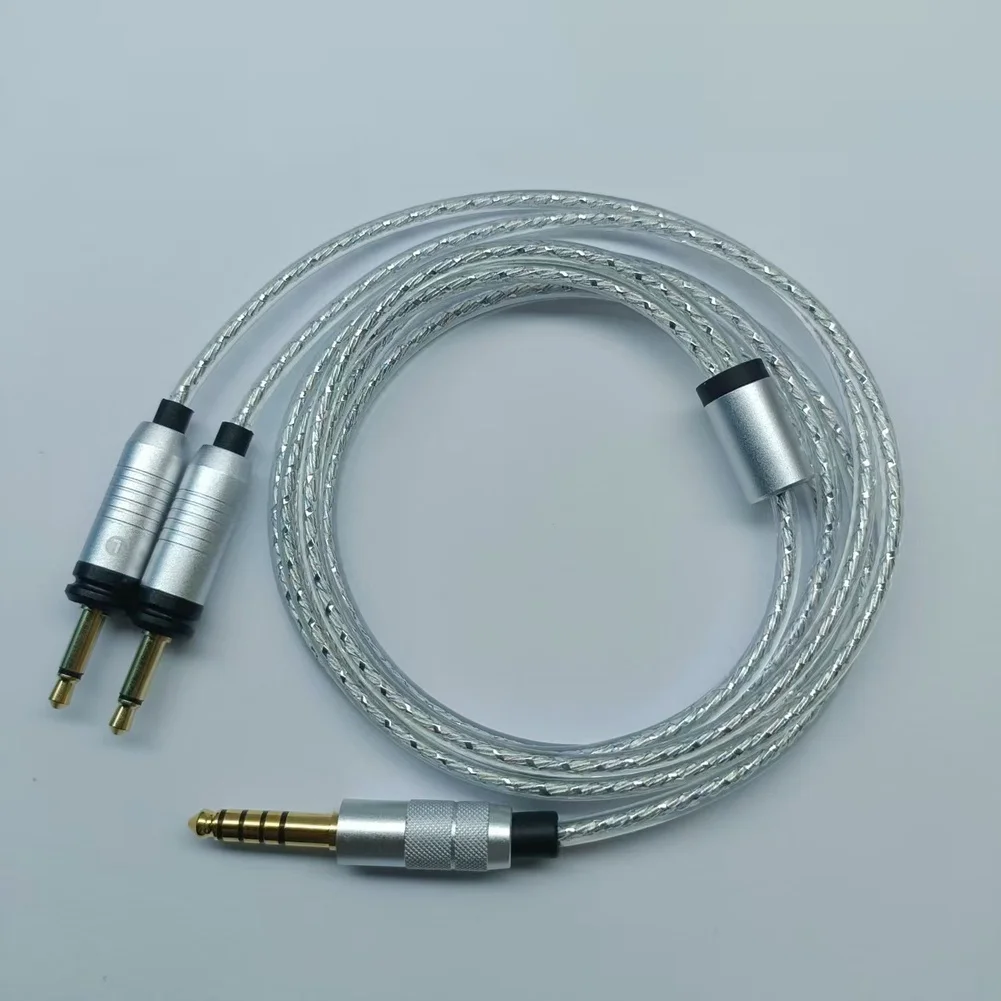 Elegia Clea Cable for For UTOPIA 4 4.4mm Balanced Silver Plated Copper Wire 1.2m Gold Plated Connectors Low Signal Interference
