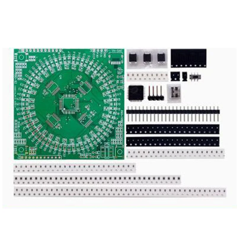 

A88Z LQFP64 Комплект платы для практики пайки SMD Вводное обучение пайке для улучшения порта STC8 Typec LQFP64 Комплект для пайки
