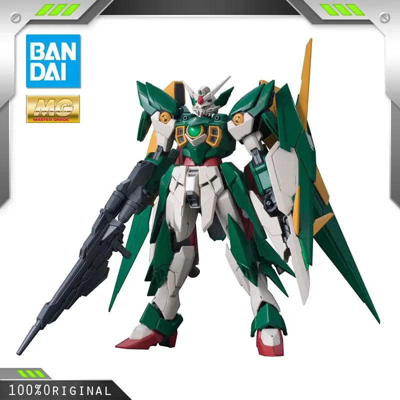 BANDAI Anime MG 1/100  XXXG-01WF Wing Gundam Fenice Assembly Plastic Model Kit Action Toy Figures Christmas Gifts