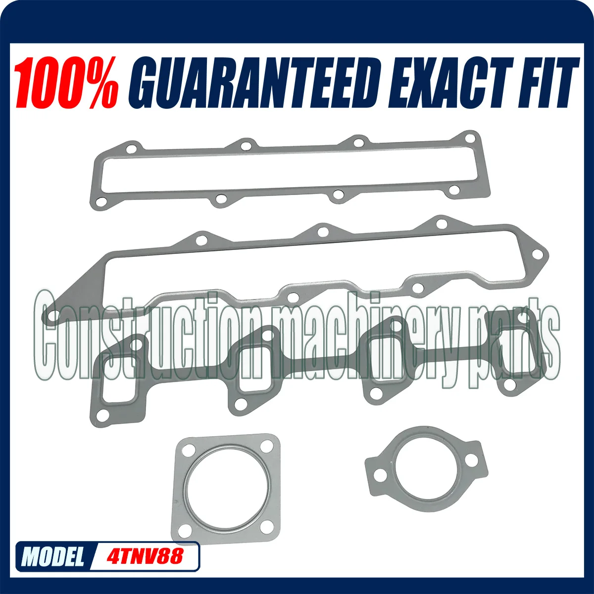 4TNV88 Full Gasket Set For Yanmar Excavator Boat Loader Generator Forklif