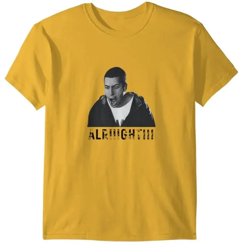 Adam Sandler Alright Funny Meme T Shirt S 5XL Multicolor