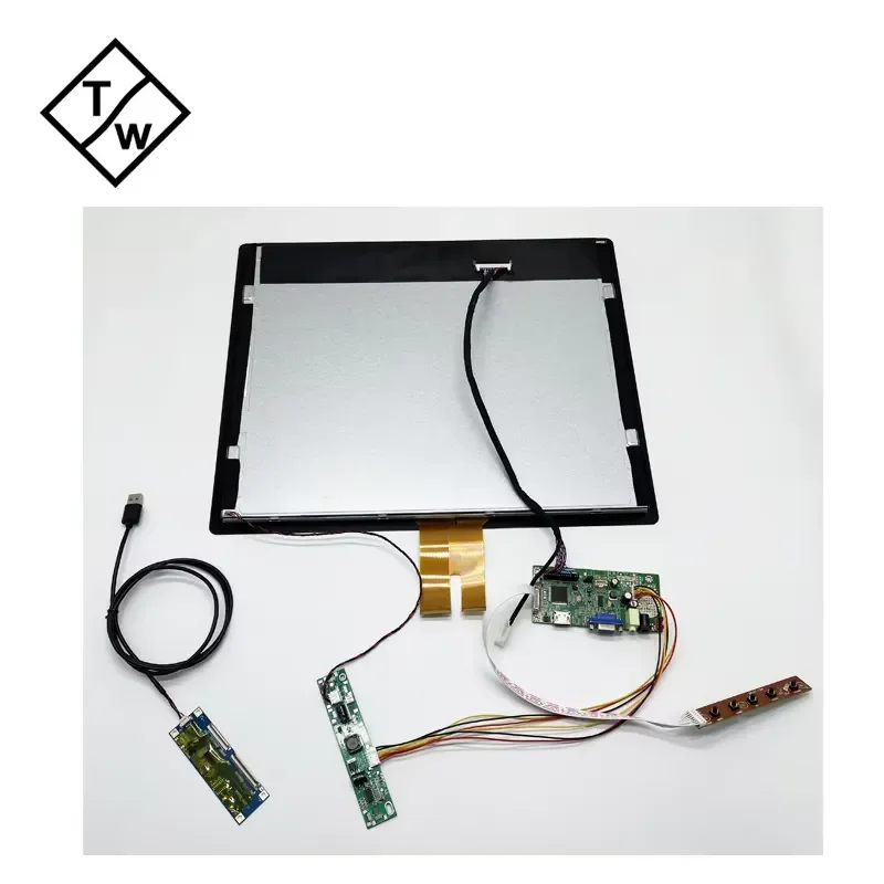 OPTC19 1280x1024 5:4 Ratio 19 Inch USB Multi Capacitive Touch Screen Display Controller Board Kit