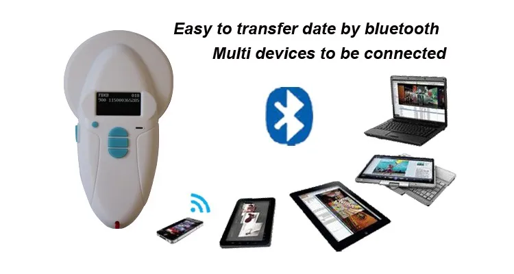 RAFID Long Range Reader EM4305 Animal Identification Microchip Scanner