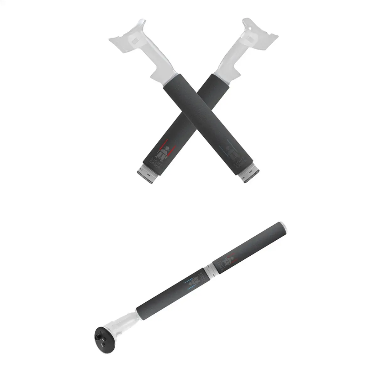 A32I VR Lightsaber for Meta 3 Accessories Long Stick Controllers Extension Grips Stand Golf Game Rod for 3