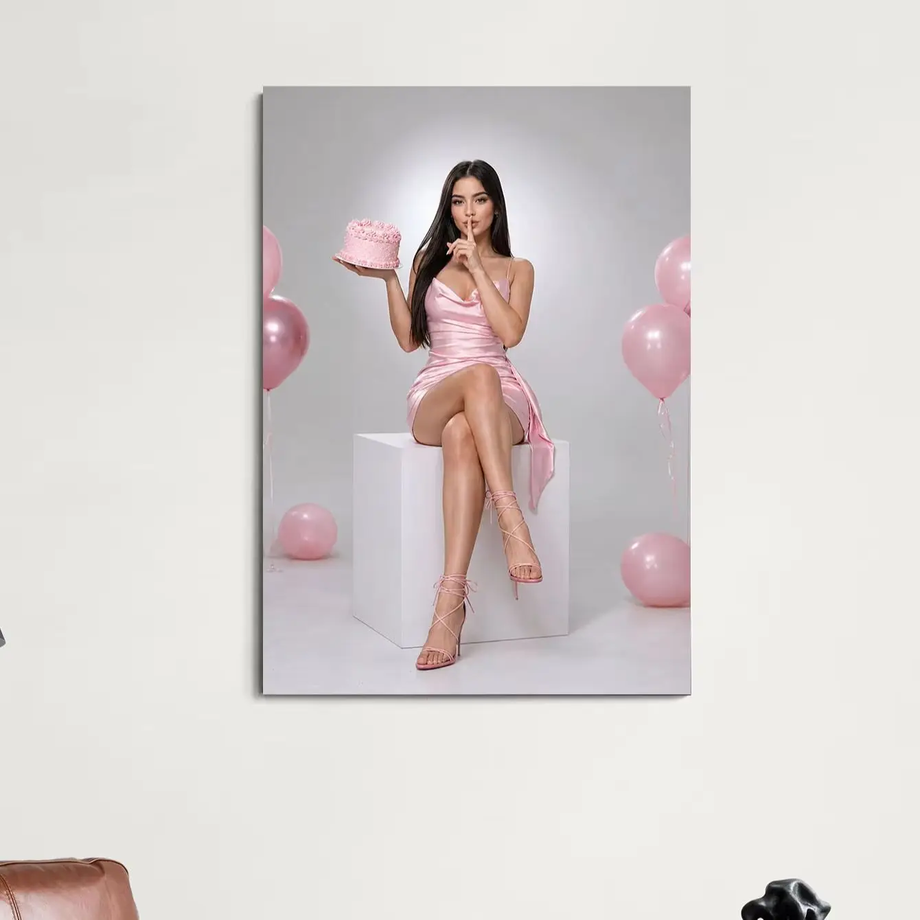 Custom Photo Canvas Print, Personalized Unframed Wall Art for Family, Custom Poster for Entryway Decor & Housewarming Present