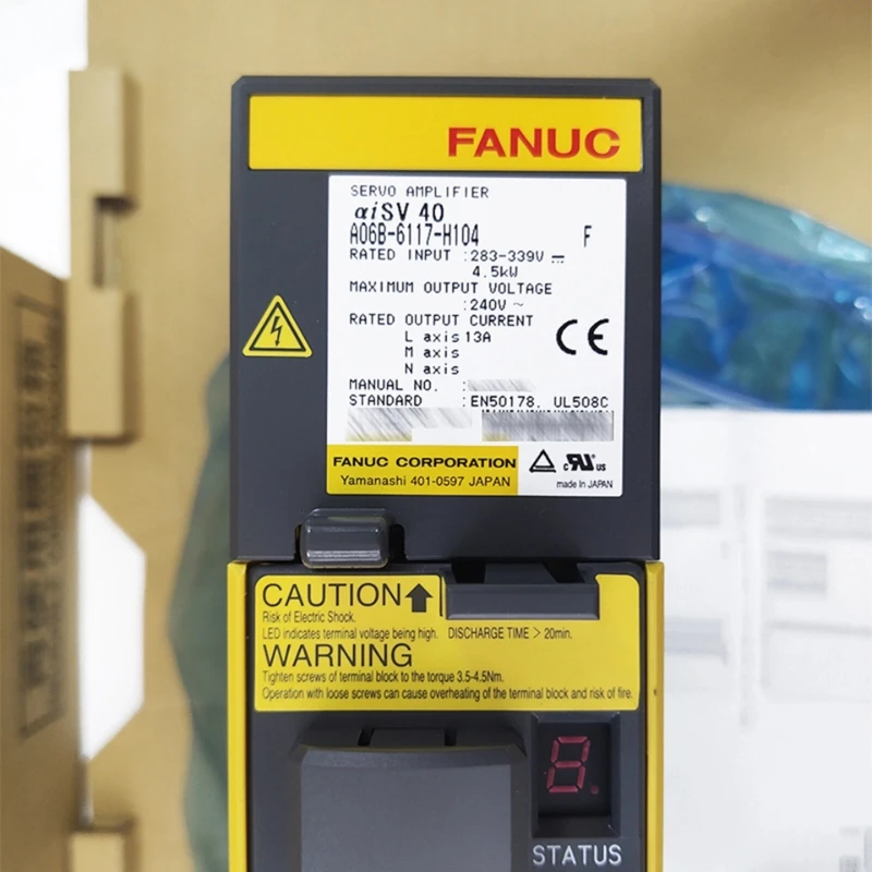 

Fanuc A06B-6117-H104 Servo Amplifier In Stock Fast Shipping