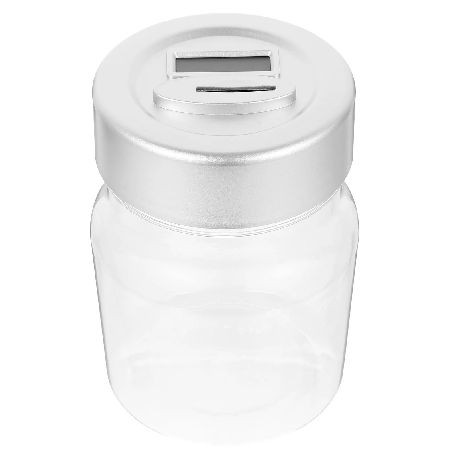 Coin Holders Container Clear Money Jar Daily Use Compact Saving Bank Large Capacity Piggy