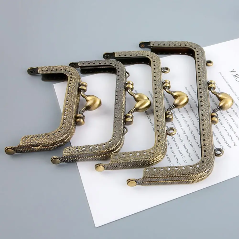 

Mini Metal Purse Frame Kiss Clasp Bag Hardware Vintage Purse Clasp Frame Purse Frame DIY Craft