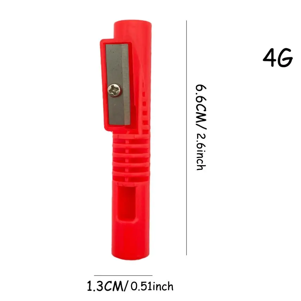 Portátil único furo lápis Sharpener, simples sobrancelha lápis Sharpener, maquiagem plástica clássica caneta, ferramenta de escrita