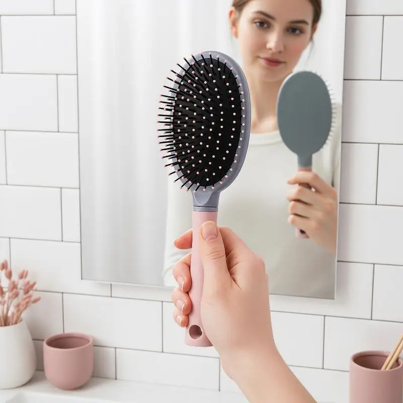 

Women Dry Wet Curly Hair Brush Scalp Massage Comb Hairbrush Salon Hairdressing Styling Tools Hair Brush For All Hair Type