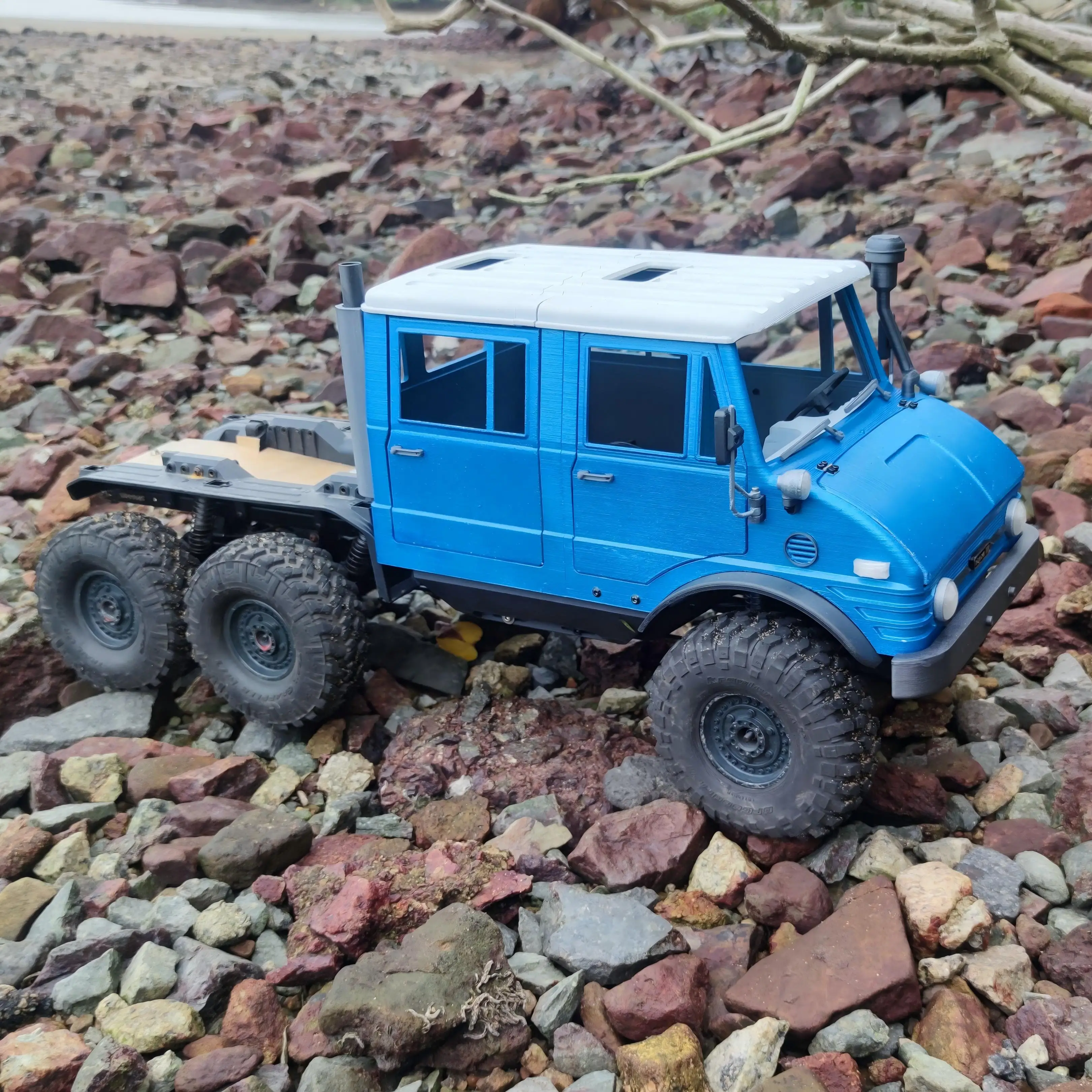 

3d Printed Crawler Body UMG 4 doors 1/10 313mm 324mm WB SCX10 Trx4 Crossrc NT4 JT4 RC4WD