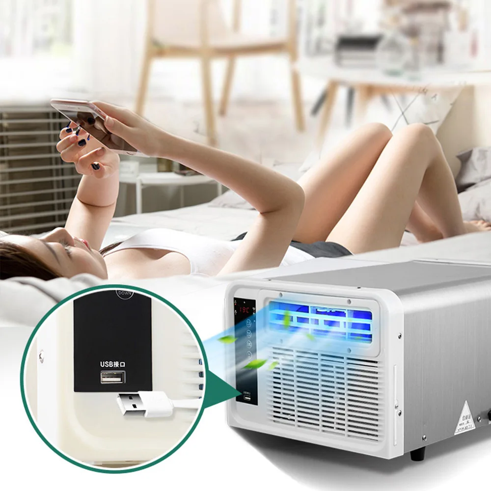 Aire acondicionado de doble uso frío/calor portátil Control remoto aire acondicionado doméstico Klimaanlage Soğutucu Klima