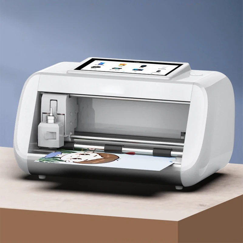 X180T 8-Inch Mini Smart Film Cutter DIY Custom Phone Back Cover Stickers & Screen Protector Cutter Plotter