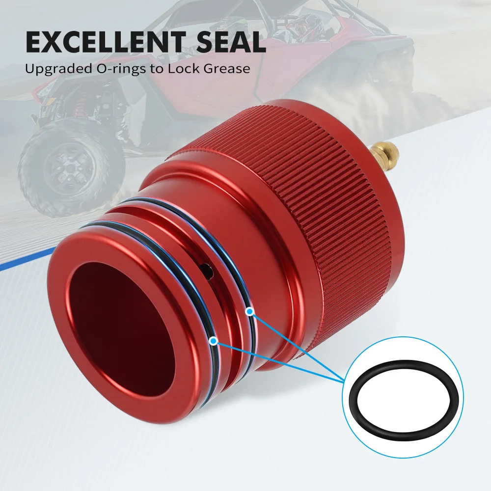 NICECNC 44mm Wheel Bearing Greaser Tool ATV UTV For Polaris Ranger RZR 500 570 800 900 XP Scrambler Sportsman 850 1000 Touring