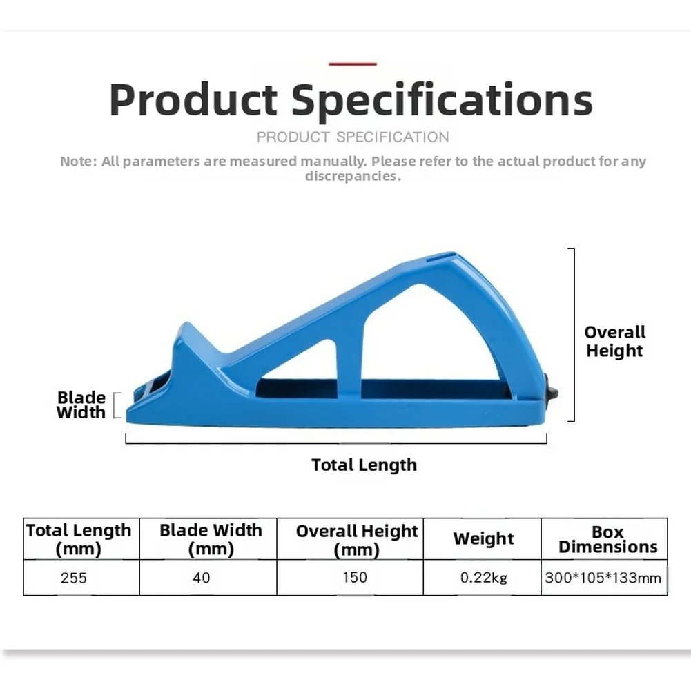 Long Handheld Multi Functional Edge Trimming Tool Chamfer Planer For Wood Vinyl Plastic Soft Metals And Drywall Trimming Tools