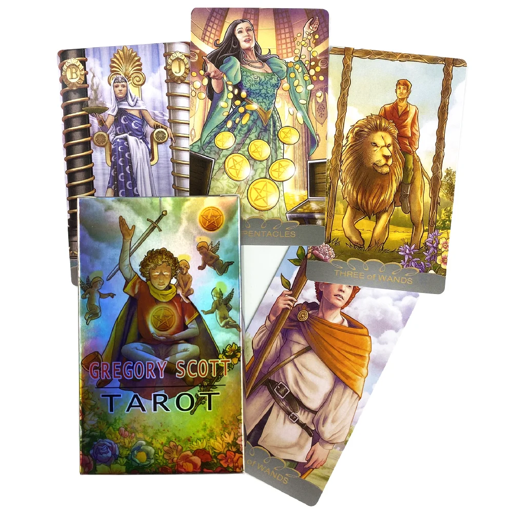 Gregory Scott Tarot Card Game Family Party Divination Fate Gameplay Oracle Deck Board Game