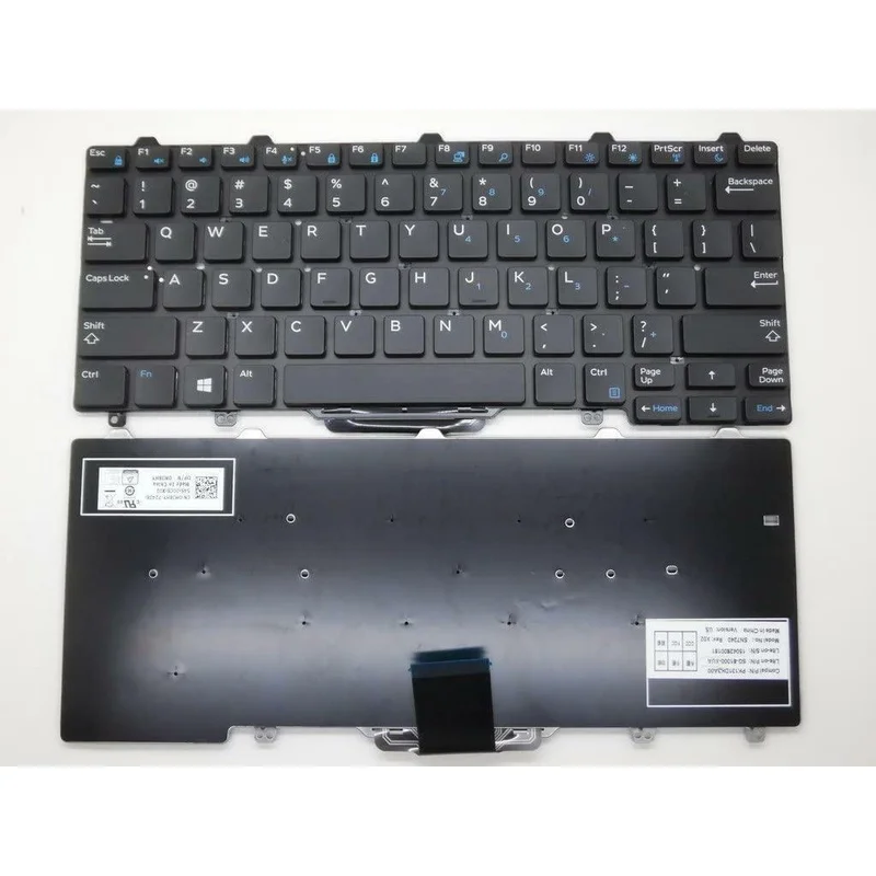 A+NEW VW71F 0VW71F  For Dell Laptop Keyboard for Latitude E7250 E5250 3150 3160
