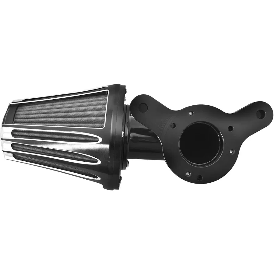 مجموعة أدوات تنظيف مدخل الهواء المصاصة فلتر الهواء لدراجة Harley Davidson Touring Trike 0816 Softail 1617 Dyna 17 مع مبيت أسود و Gre