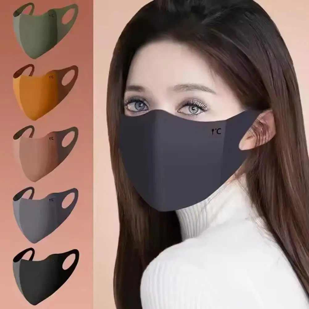 Outono inverno quente respirável máscaras anti-uv máscara verão esportes proteção golfe ao ar livre máscara ciclismo sol à prova de frio fino x8q8