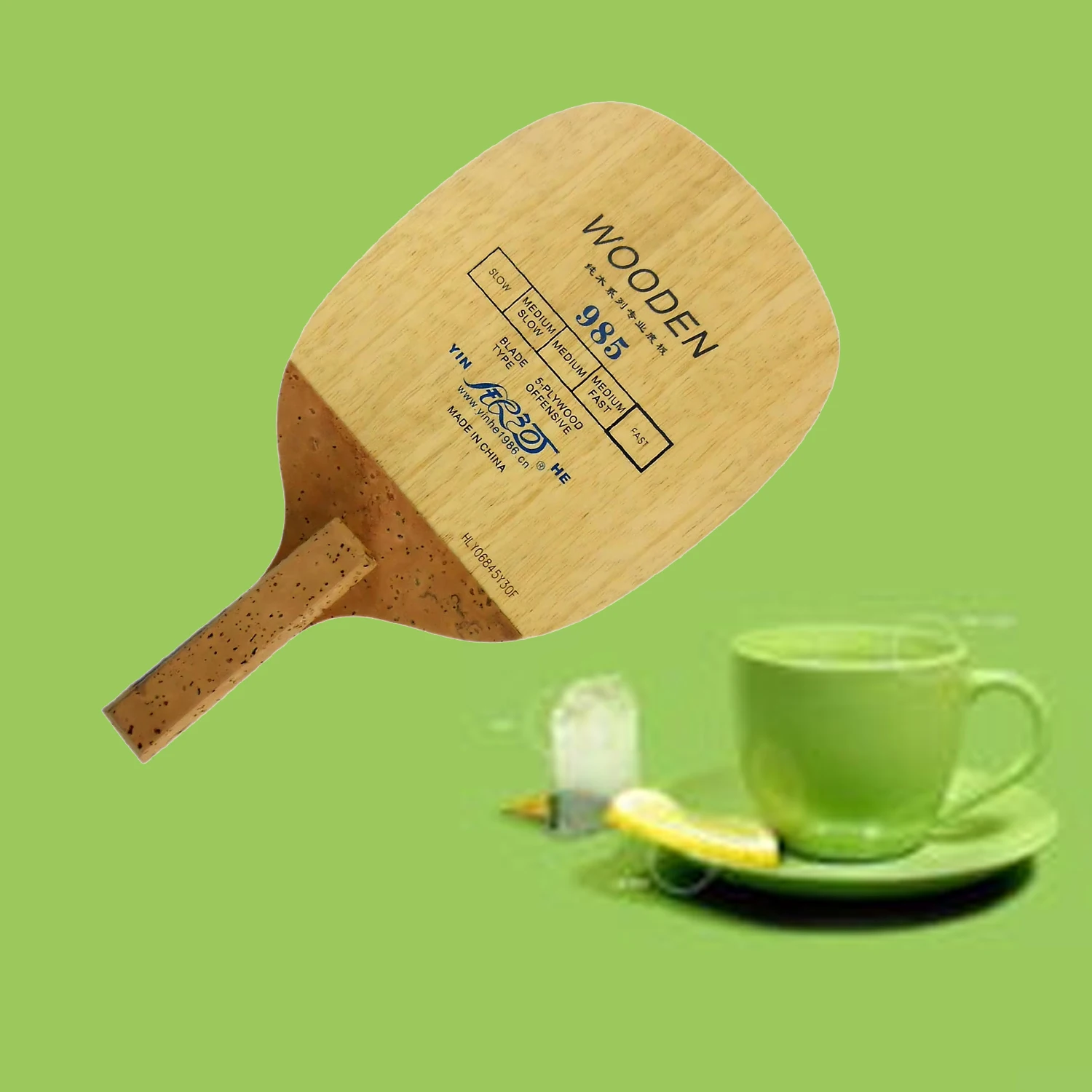 

YINHE 985 Table Tennis Blade 5 Ply Wood Fast Attack Japanese Penhold Racket Loop Offensive Ping Pong Bat Paddle