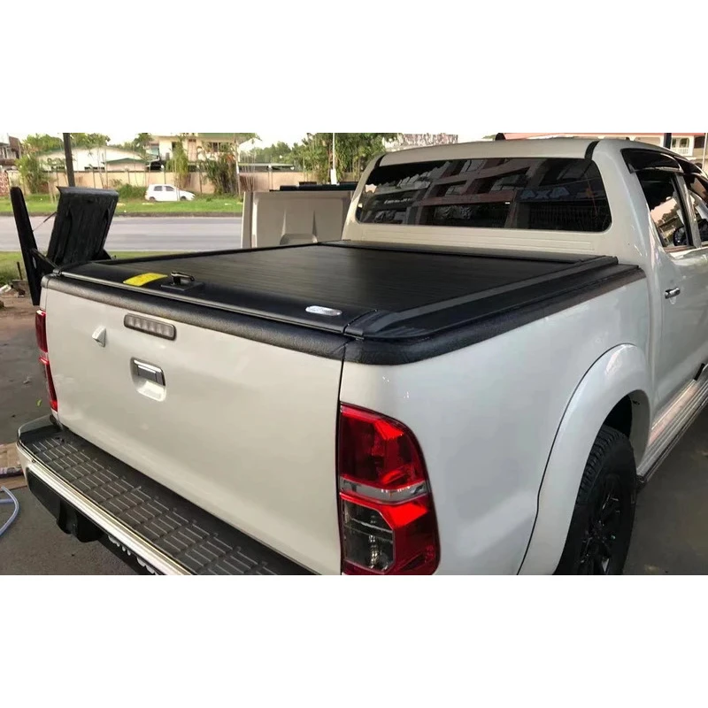 

High quality pickup bed roller blind cover Ranger 2019+with retractle top cover