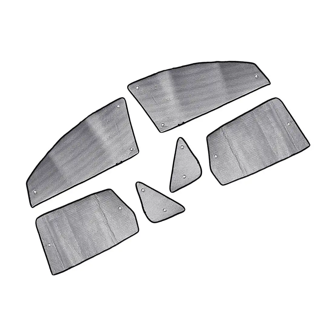 

Car Side Window Privacy Cover Sunshade UV Block Black&Silver Fit for Honda CRV CR-V 2012-2016