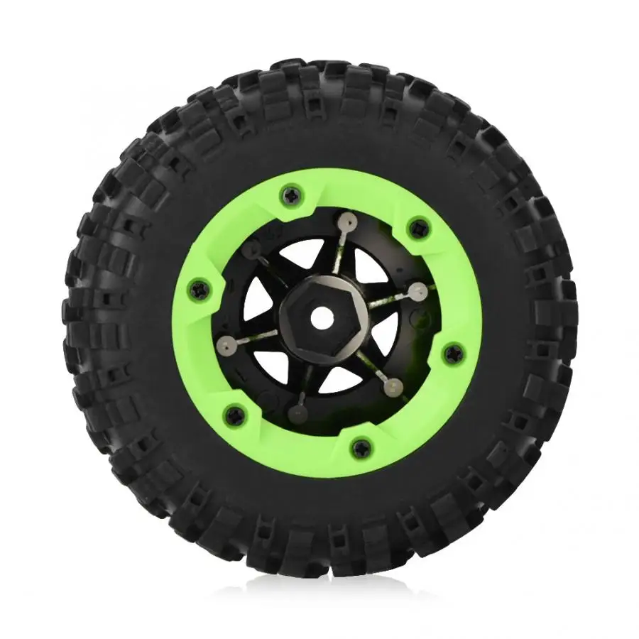 AS96-4Pcs Left & Right Tires Wheel Tyre Kit For Wltoys 12428 12423 12427 1/12 RC Car Spare Replace Parts Accessories